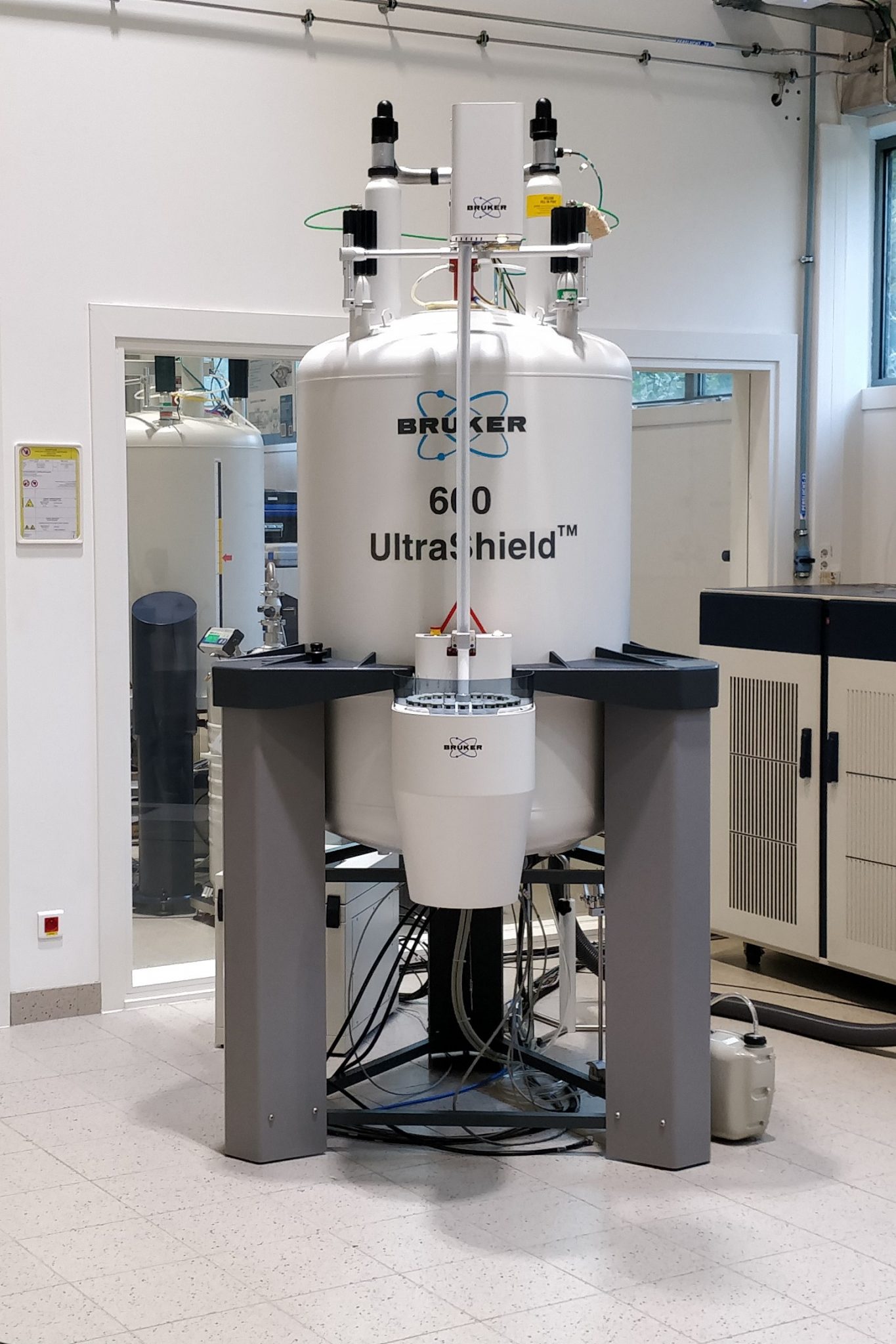 Nuclear magnetic resonance (NMR) spectroscopy Bruker Avance II+ HD 600 ...